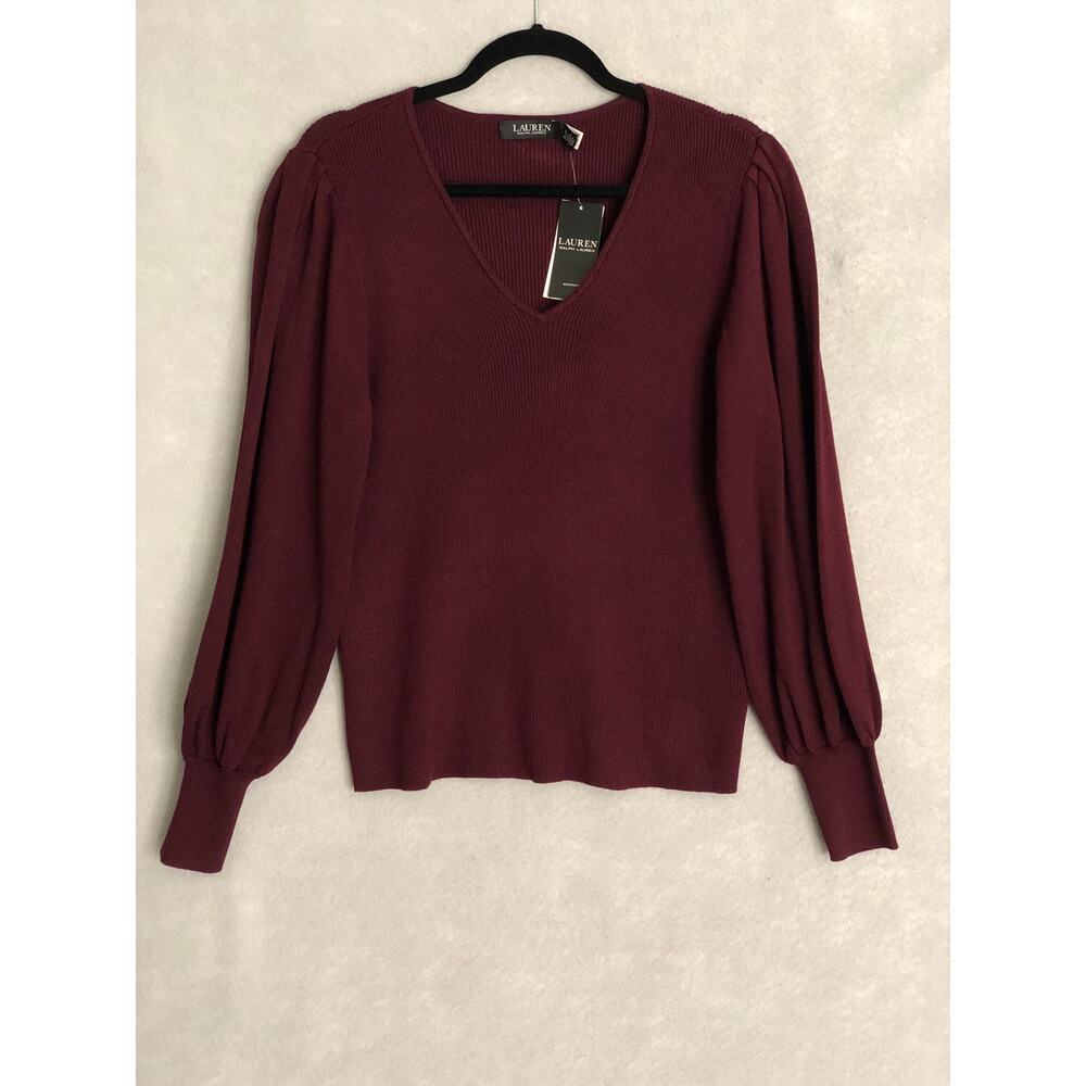 Women's Burgundy Sweater